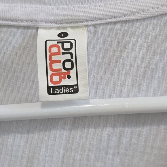 Los Angeles Rams white lightweight t-shirt size large. NWNT - Picture 3 of 3